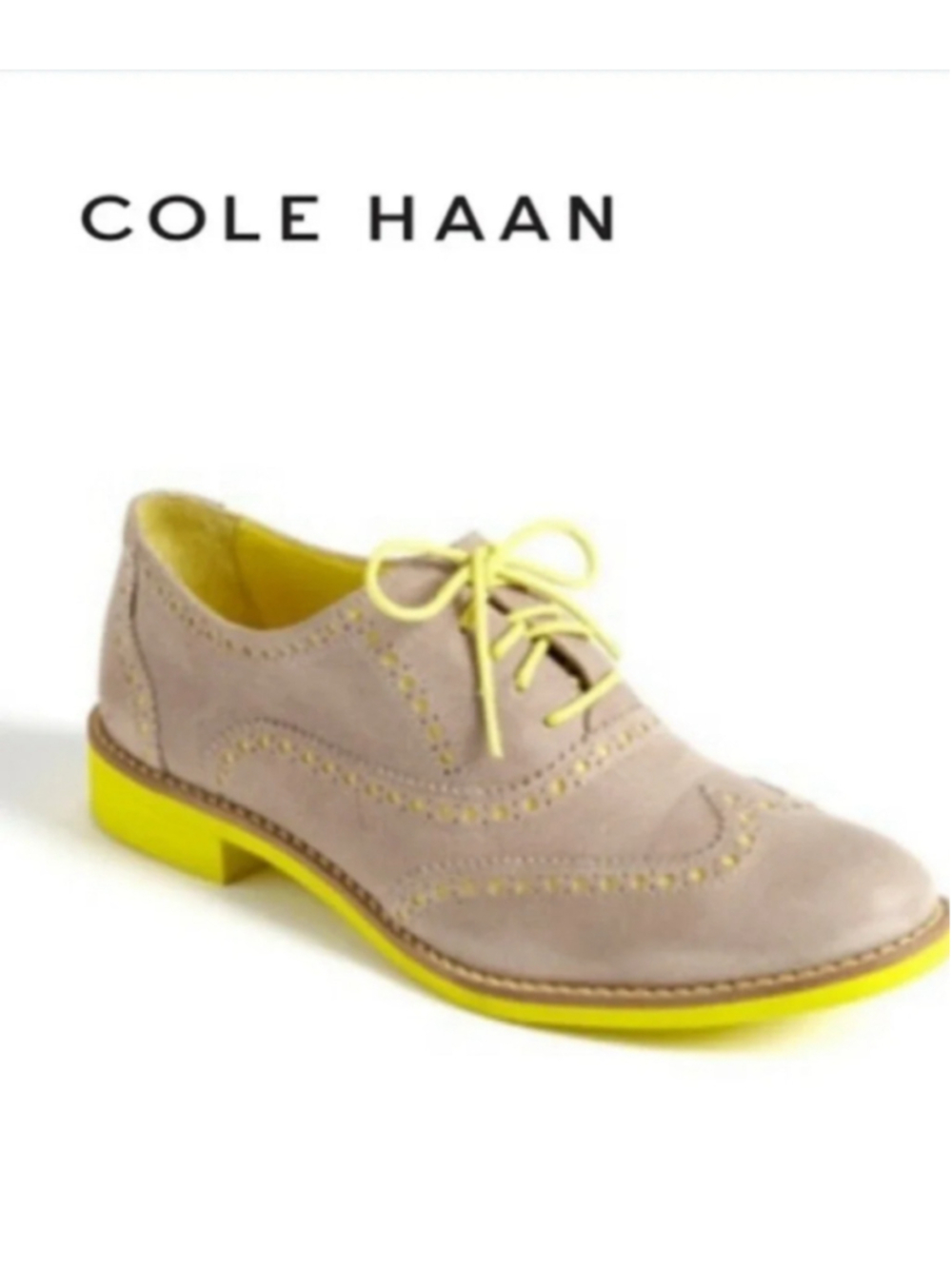 Cole Haan Leather Oxfords